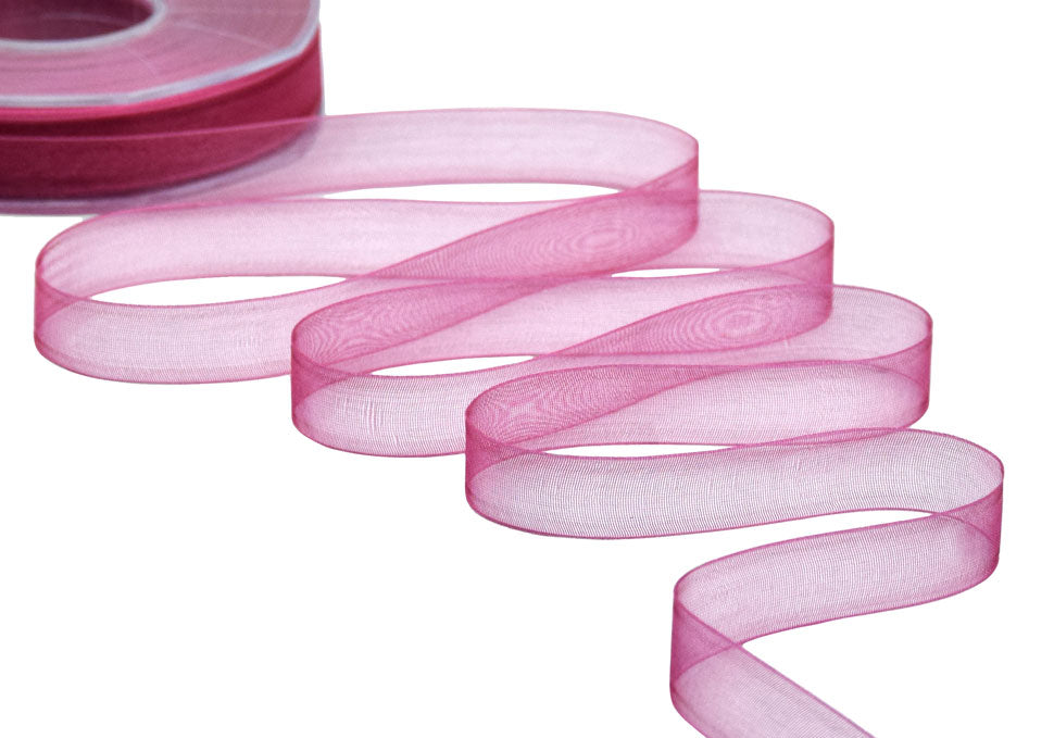 organza 15 mm ciclamino