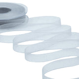 organza 15 mm grigio perla