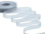 organza 15 mm grigio perla