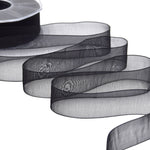 organza 25 mm nero