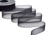 organza 25 mm nero