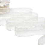 organza 25 mm avorio