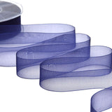 organza 25 mm blu scuro