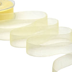 organza 25 mm giallo