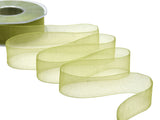 Organza 25mm Verde Pistacchio
