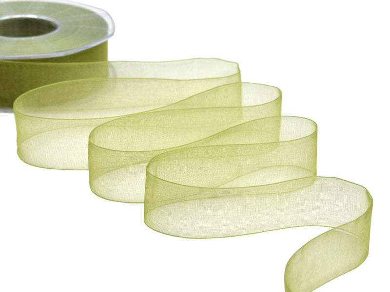 Organza 25mm Verde Pistacchio