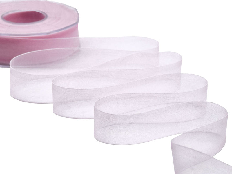 Organza 25mm Rosa Baby