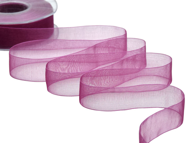 Organza 25mm Ciclamino