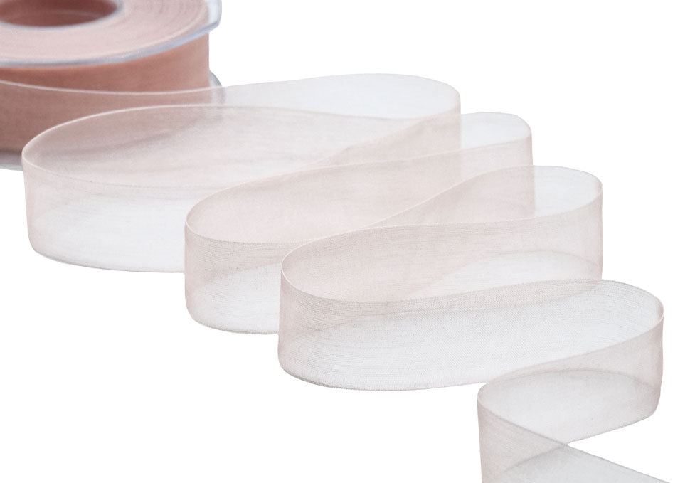 organza 25 mm cipria scuro