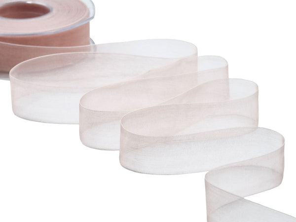organza 25 mm cipria scuro