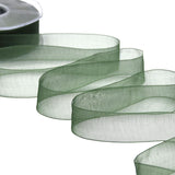 organza 25 mm verde inglese