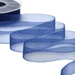 organza 25 mm blu cina
