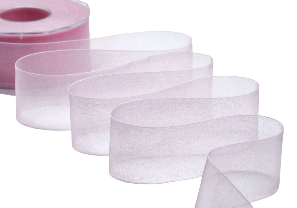 organza 40 mm rosa baby