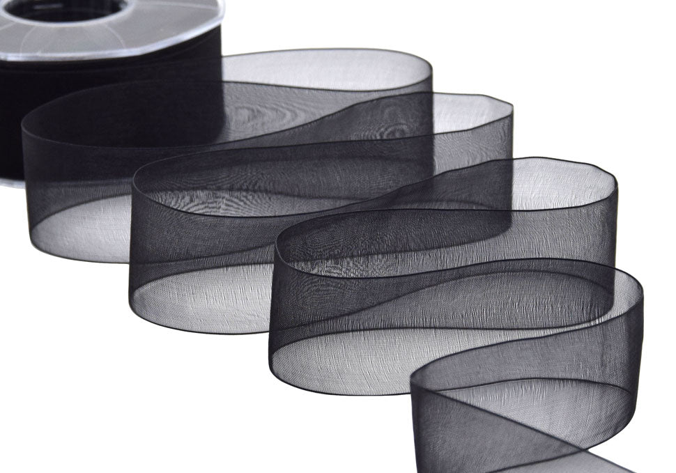 organza 40 mm nero