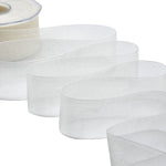 organza 40 mm avorio