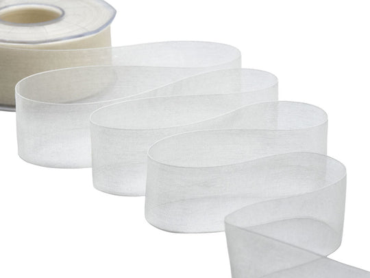 organza 40 mm avorio