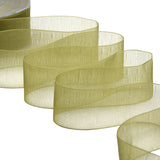 organza 40 mm verde muschio