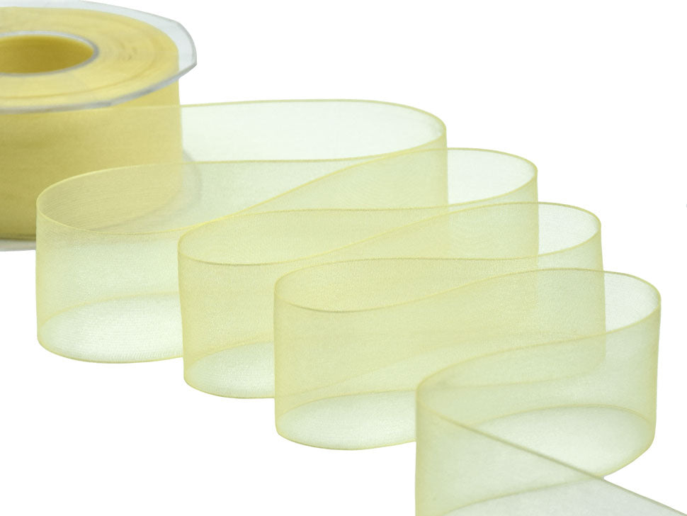 organza 40 mm giallo