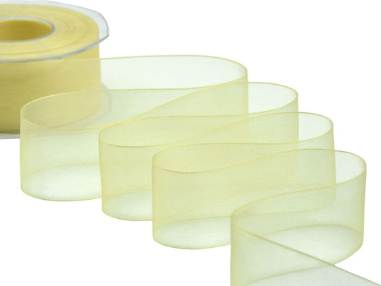 organza 40 mm giallino