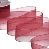 organza 40 mm amaranto
