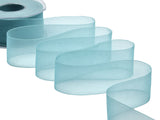 Organza 40mm aquamarine