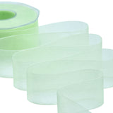 organza 40 mm verde mela chiaro