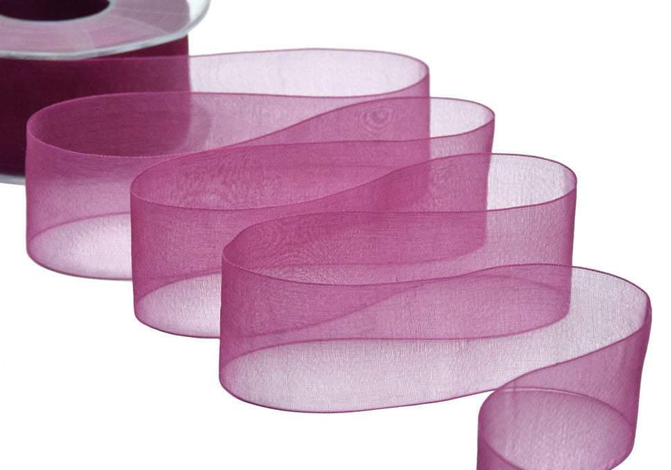 organza 40 mm ciclamino
