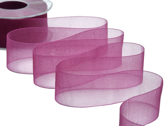 organza 40 mm ciclamino