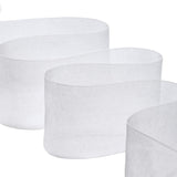 organza 70 mm bianco ottico