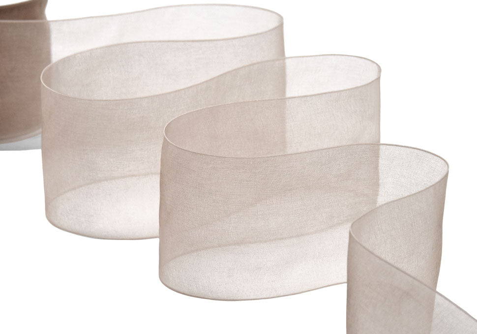 organza 70 mm beige