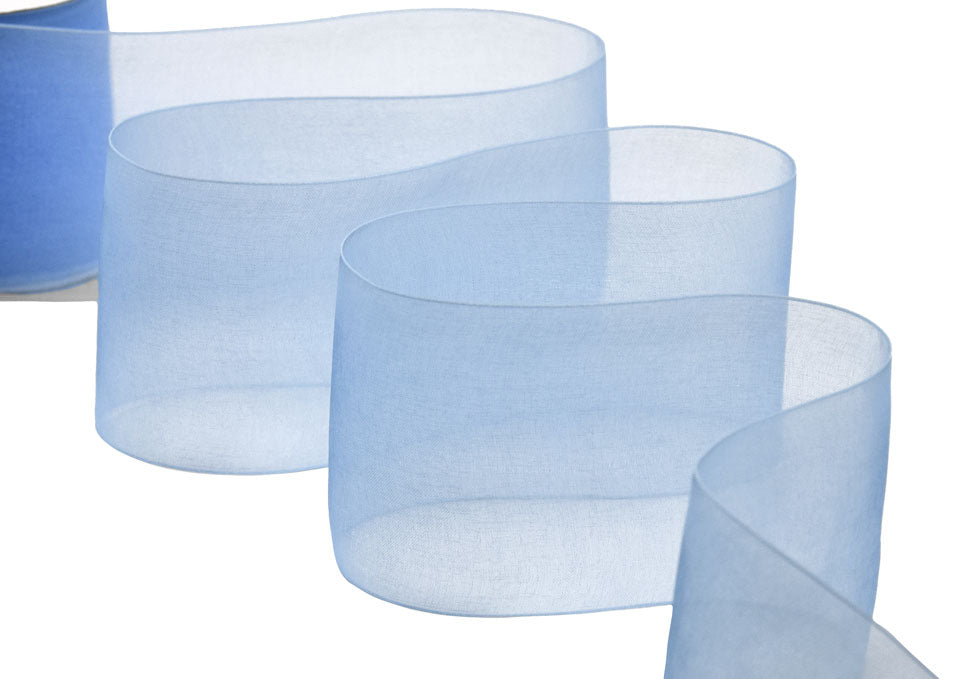 organza 70 mm azzurro baby