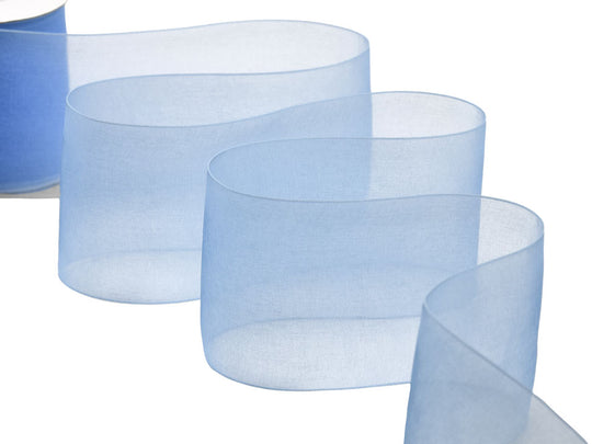 organza 70 mm azzurro baby