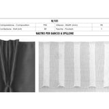 Ruban Fronceur Avec Poches Pour Fourchettes ou Épingles 90mm