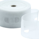 Ruban Fronceur Transparent Avec Trous Pour Bâtons 100mm