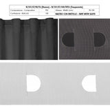 Ruban Fronceur Transparent Avec Trous Pour Bâtons 100mm