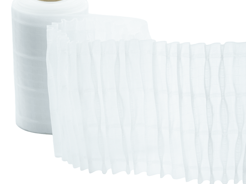 Fettuccia Curl Curtains Honeycomb Multitasche and Ropes High 170mm