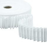 Ruban Fronceur Multi-poche 4 Poches 2 Cordes 50mm