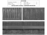 Fettuccia Trasparente Per Tende Con Fili Per Bastoni e Tasche 90mm