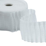 Ruban Fronceur Transparent Avec Fils Pour Bâtons et Poches 90mm