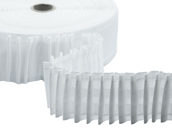 Webbing For Curtains 2 Pockets 2 Ropes 70mm