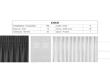 Fettuccia Arricciatende Rapporto 1:3 Con 1 Tasca e 3 Corde 55mm