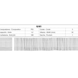 Ruban Fronceur 1 Poche 2 Cordes 32mm 