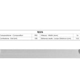 Ruban pour stores romains avec anneau 17 mm