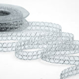 Rete Sirio Lame 15 mm Argento