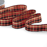 Scozzese Classico Lurex 25 mm Nero