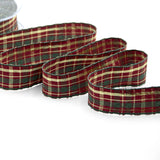 Scozzese Classico Lurex 25 mm Amaranto