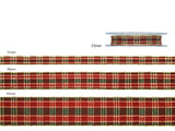 Scottish Lurex 15 mm red