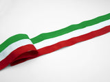 Fascia Sindaco Raso Tricolore 100 MM Verde Bandiera