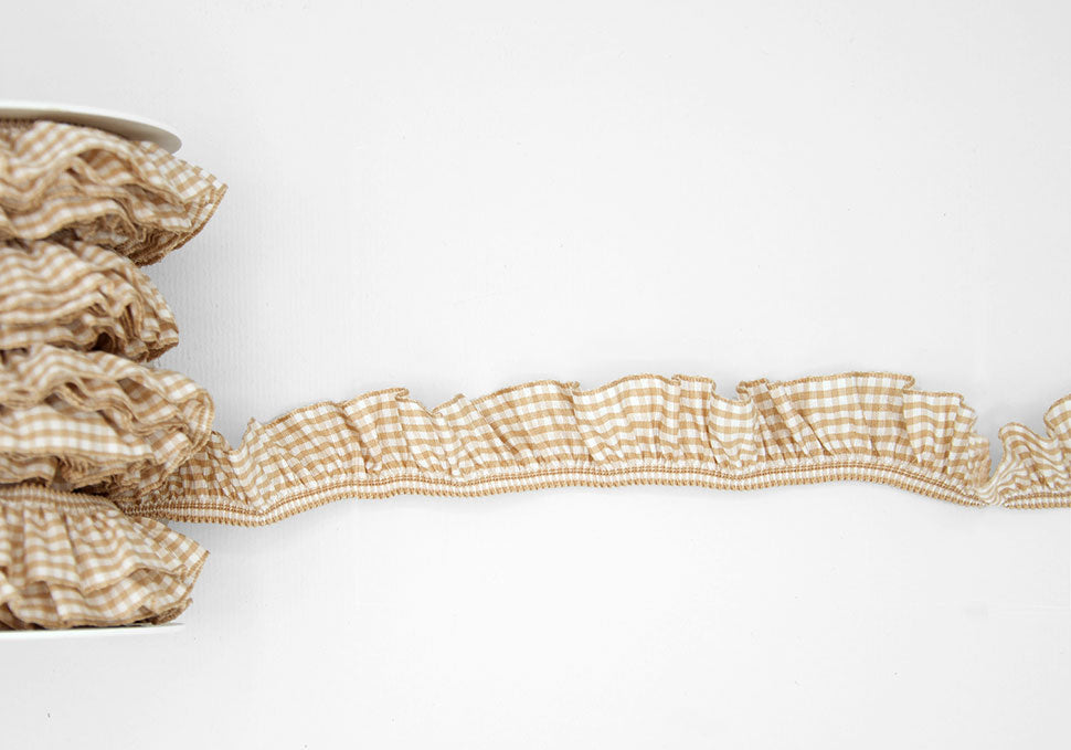 bamby due con elastico 25 mm beige