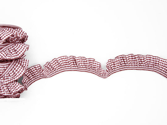 bamby due con elastico 25 mm amaranto